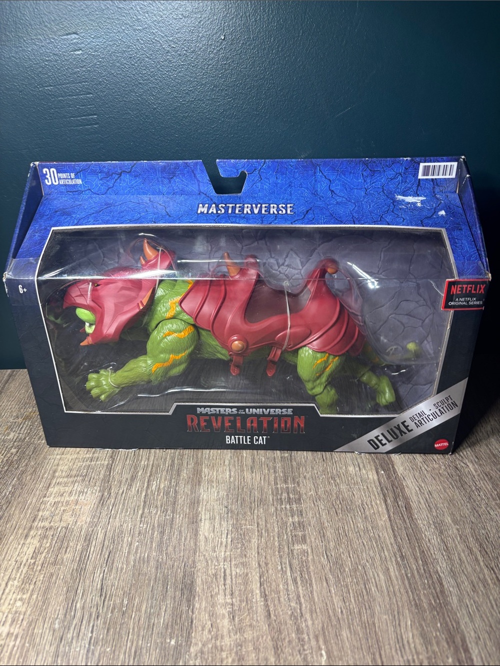 Masters of the Universe Revelation Action Figure BATTLE CAT Masterverse